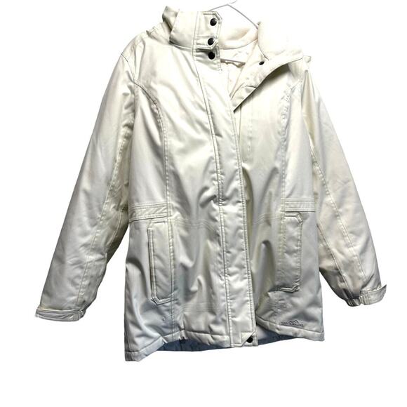 Eddie Bauer 600 Women Snowboard Ski Coat Jacket Waterproof Goose Down PM - Picture 1 of 12